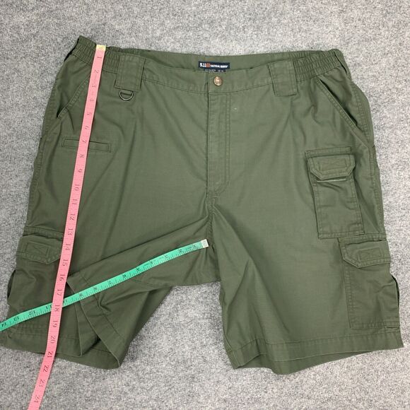 5.11 Tactical Short Men 40 TDU Green Ripstop Taclite PRO Utility Pockets Outdoor - Picture 6 of 14
